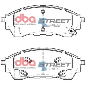 DBA Brake Pads Street Series Ceramic — Front Axle for Ford Ranger / Ranger (4th Gen) – DB2379SS — brake part photo