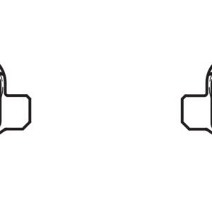 DBA Brake Pads Street Series Ceramic — Front Axle for Ford B-Max / Fiesta (Mk7) – DB2382SS — brake part photo