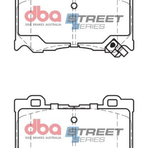 DBA Brake Pads Street Series Ceramic — Front Axle for Infiniti FX30D / FX37 – DB2400SS — brake part photo