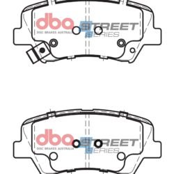 DBA Brake Pads Street Series Ceramic — Front Axle for Hyundai Elantra / Veloster – DB2443SS — brake part photo