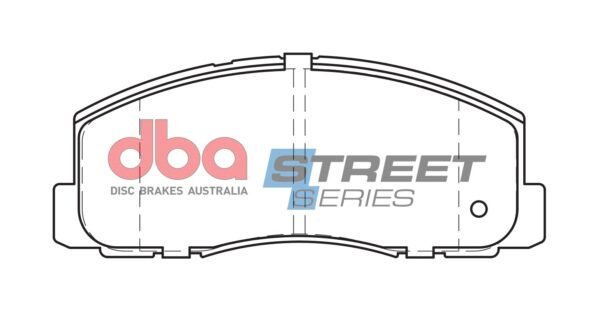 DBA Brake Pads Street Series Ceramic — Front Axle for Mitsubishi Chariot / Colt – DB319SS — brake part photo