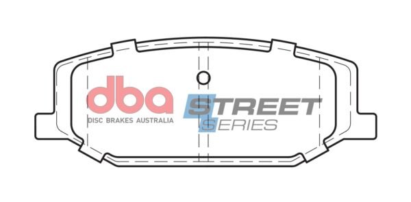DBA Brake Pads Street Series Ceramic — Front Axle for Santana Jimny / S410 – DB403SS — brake part photo