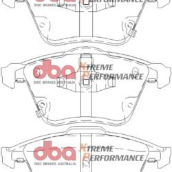 DBA Brake Pads Xtreme Performance ECE R90 certified — Front Axle for Mazda 6 GG – DB8304XP — brake part photo