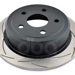 DBA Street Series - T2 Brake Discs — Rear Axle for Jeep Wrangler (JK) – DBA2537S — brake part photo