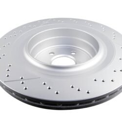 DBA Street Series - En-Shield - plain Brake Discs — Rear Axle for Mercedes-Benz C-Class (W204) C63 AMG – DBA3239OEXS — additional product view
