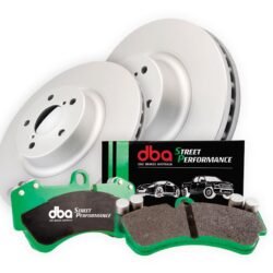 DBA Brake Kit - Street Series En-Shield Plain & Street Performance Brake Pads (2x DBA2060E + DB1841SP) — Front Axle for Isuzu D-MAX – DBA2060E-1841SP — brake part photo