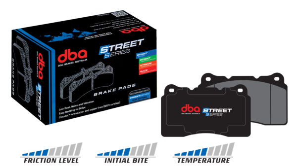DBA Brake Pads Street Series Ceramic — Front Axle for Mazda E2000 Panel Van / E2200 Panel Van – DB1388SS 1 DBA Brake Pads Street Series Ceramic — Front Axle for Mazda E2000 Panel Van / E2200 Panel Van – DB1388SS DBA Street Series brake parts packaging — illustration for Mazda E2000 Panel Van / E2200 Panel Van (DB1388SS)