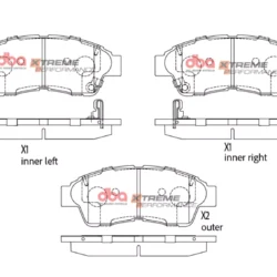 DBA Brake Pads Xtreme Performance — Front for Holden (aust/nz) Apollo / Toyota Camry – DB1267XP 2 DBA Brake Pads Xtreme Performance — Front for Holden (aust/nz) Apollo / Toyota Camry – DB1267XP DBA Brake Pads Xtreme Performance — Front for Holden (aust/nz) Apollo / Toyota Camry – DB1267XP — brake part photo