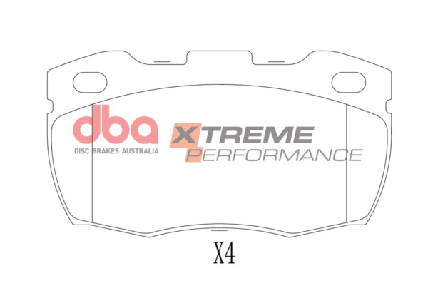 DBA Brake Pads Xtreme Performance — Front Axle for Land Rover 110/130 / Rover Defender 110/130 – DB1305XP — brake part photo DBA Brake Pads Xtreme Performance — Front Axle for Land Rover 110/130 / Rover Defender 110/130 – DB1305XP — brake part photo