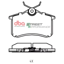 DBA Brake Pads Street Performance — Rear for Audi A1 8X / A1 GB – DB1449SP 6 DBA Brake Pads Street Performance — Rear for Audi A1 8X / A1 GB – DB1449SP DBA Brake Pads Street Performance — Rear for Audi A1 8X / A1 GB – DB1449SP — brake part photo