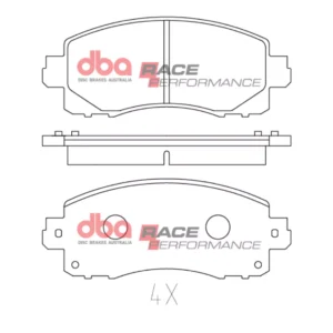 DBA Brake Pads Race Performance — Front Axle for Subaru Impreza / XV – DB15042RP — brake part photo