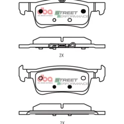 DBA Brake Pads Street Performance — Rear for Ford Fiesta (Mk8) – DB15129SP 5 DBA Brake Pads Street Performance — Rear for Ford Fiesta (Mk8) – DB15129SP DBA Brake Pads Street Performance — Rear for Ford Fiesta (Mk8) – DB15129SP — brake part photo