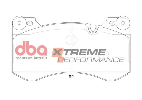 DBA Brake Pads Xtreme Performance — Front Axle for BMW M2 (G87) / M3 (G80) – DB15302XP — brake part photo DBA Brake Pads Xtreme Performance — Front Axle for BMW M2 (G87) / M3 (G80) – DB15302XP — brake part photo