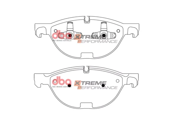 DBA Brake Pads Xtreme Performance — Front Axle for BMW X5 (E70) / X5 (F15) – DB2209XP — brake part photo