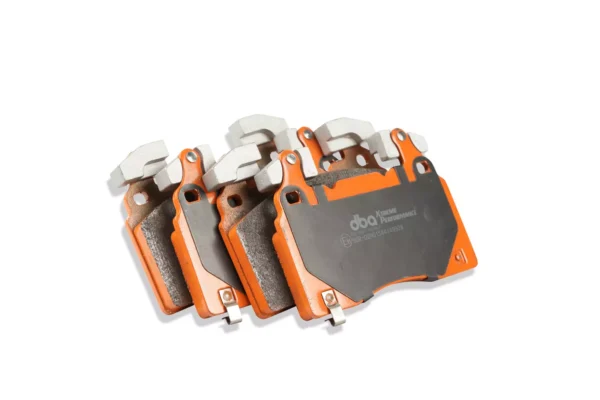 DBA Brake Pads Xtreme Performance — Front Axle for Chevrolet Camaro (6th Gen) SS / Tesla Model S – DB2358AXP — brake part photo