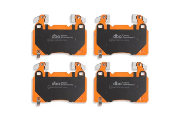 DBA Brake Pads Xtreme Performance — Front Axle for Chevrolet Camaro (6th Gen) SS / Tesla Model S – DB2358AXP — brake part photo