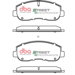 DBA Brake Pads Street Performance — Front Axle for Ineos Grenadier / Grenadier Quartmaster – DB2476SP — brake part photo
