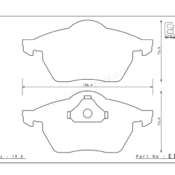 Endless Audi TT Front Brake Pads – EIP024 6 Endless Audi TT Front Brake Pads – EIP024 Endless Audi TT Front Brake Pads – EIP024