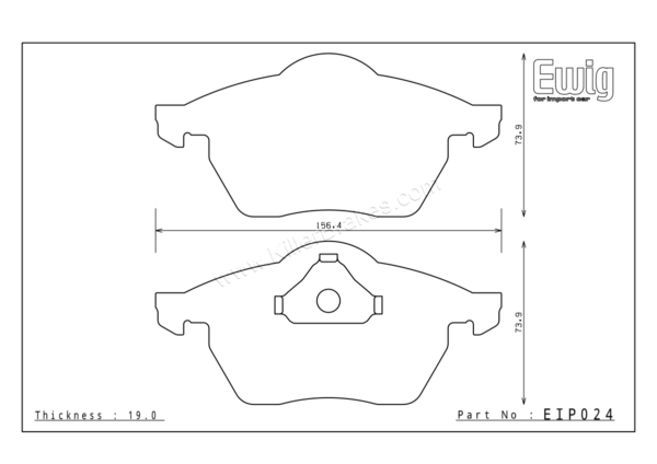 Endless Volkswagen Passat B5 (3B) MK5/6 Front Brake Pads – EIP024 1 Endless Volkswagen Passat B5 (3B) MK5/6 Front Brake Pads – EIP024 Endless Volkswagen Passat B5 (3B) MK5/6 Front Brake Pads – EIP024