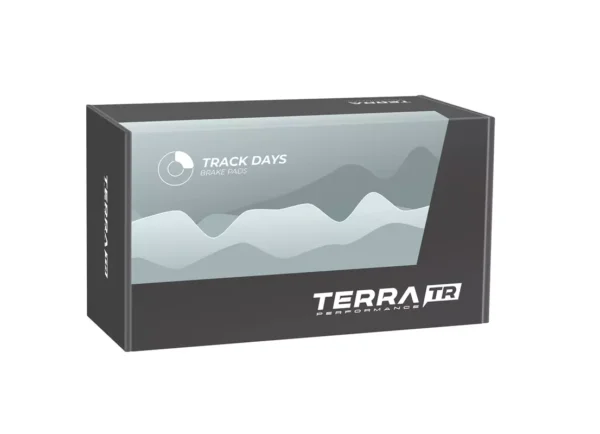 Terra Performance Track Days Brake Pads for Subaru Impreza WRX STi / Cadillac STS Performance Package J56 – TP10411TR — packaging Terra Performance Track Days Front Brake Pads for BMW M5 E34 / BMW M3 E36 – TP5220TR — packaging